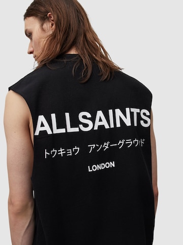 AllSaints Shirt 'UNDERGROUND' in Zwart