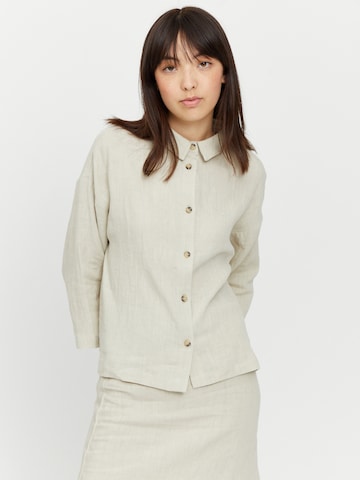 mazine Blouse 'Lia' in Beige: front