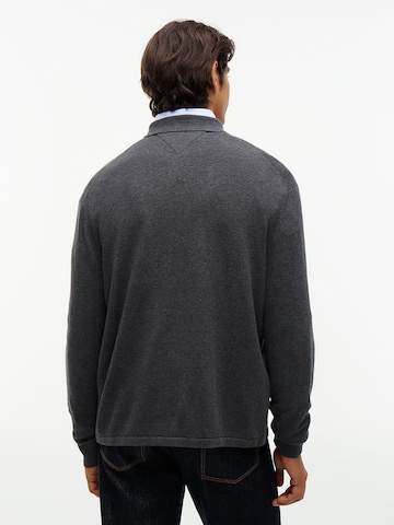 Vestes en maille TOMMY HILFIGER en gris