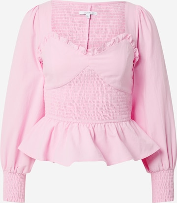 Olivia Rubin Blouse in Pink: front