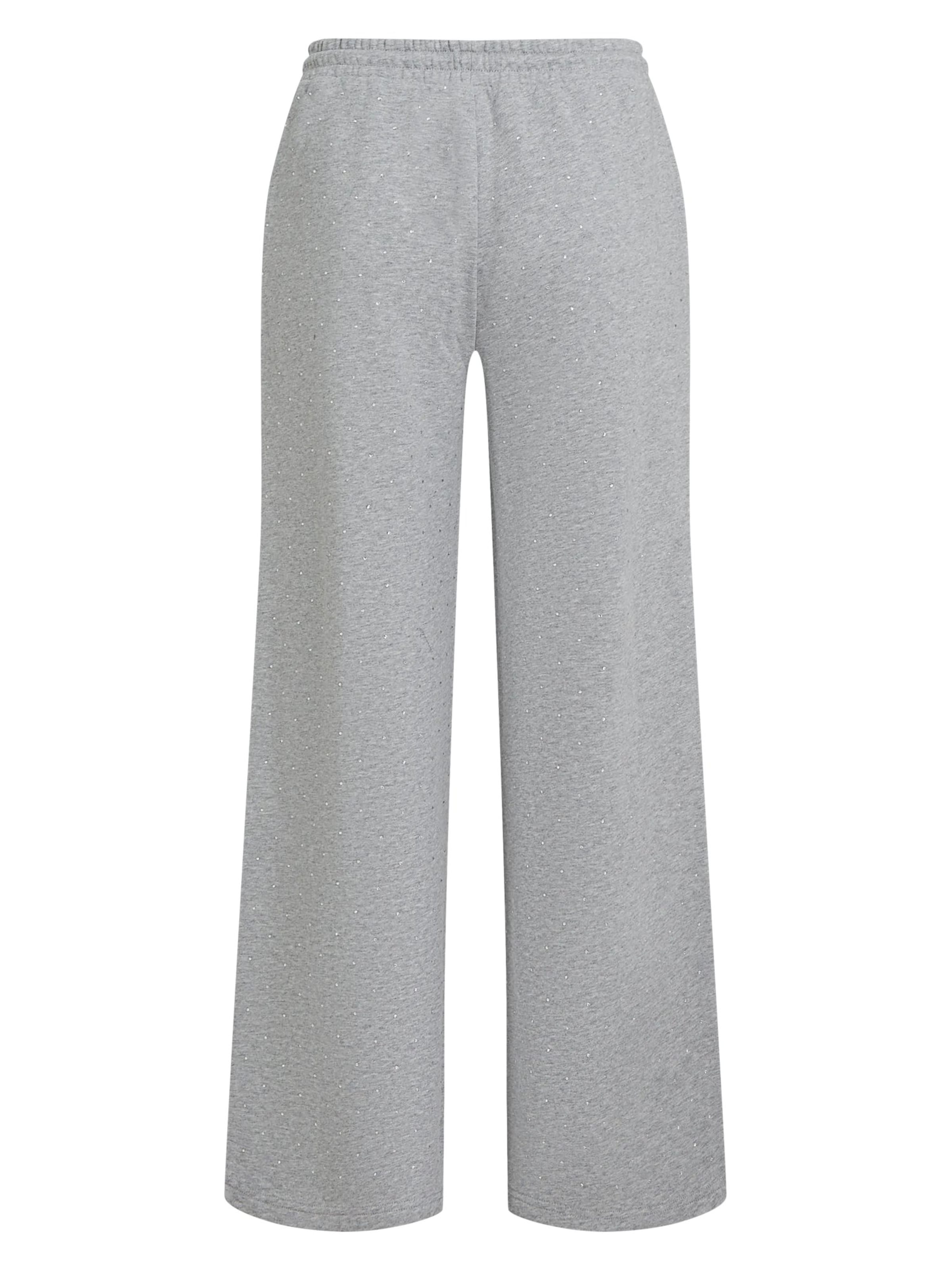 Karl Lagerfeld - Pierna ancha Pantalón en gris
