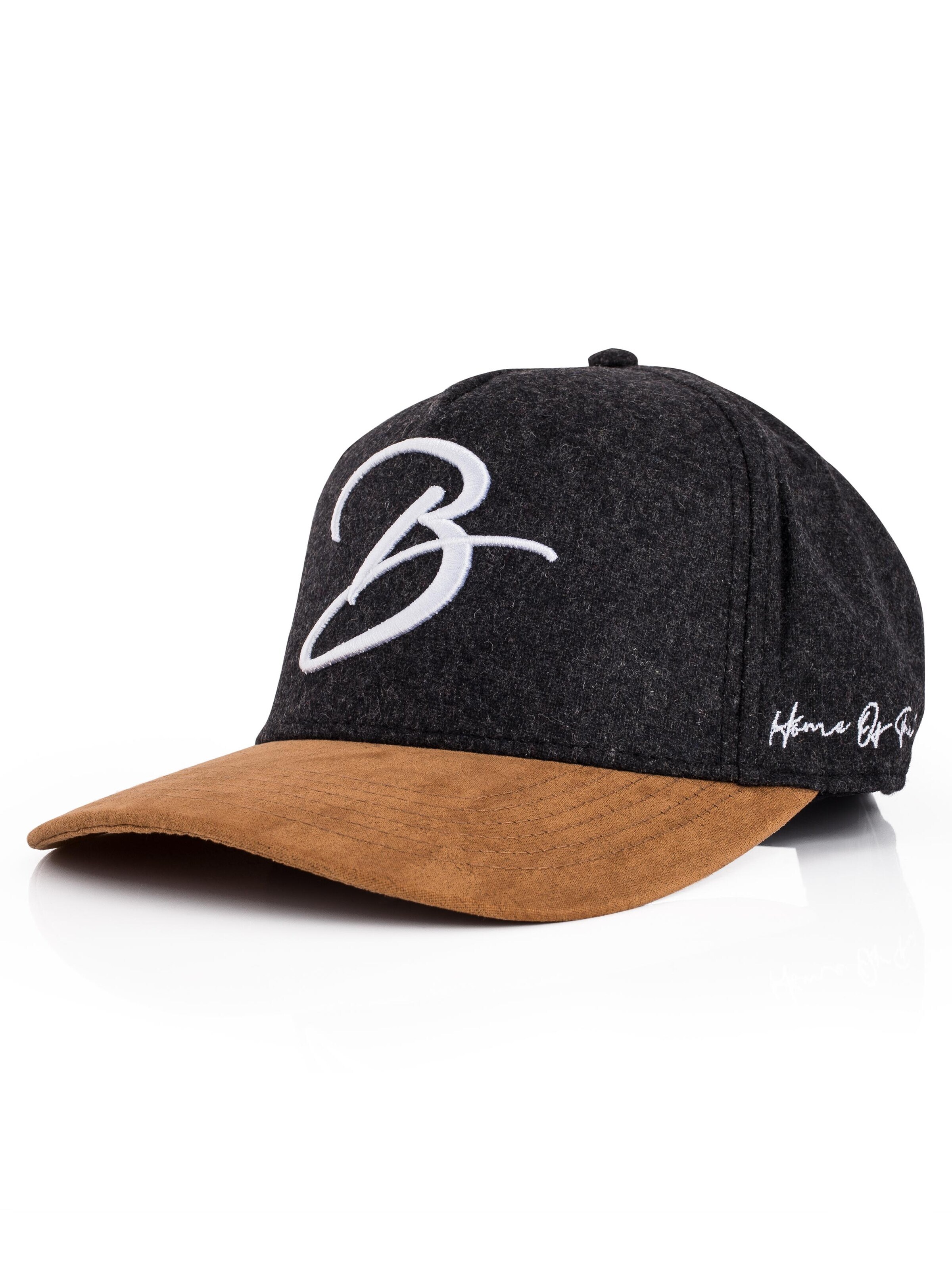 Blackskies Cap 'B Script' in Grey: front