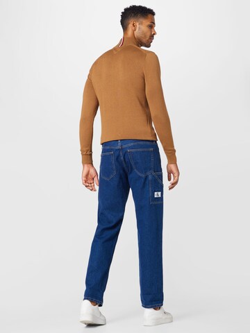 Calvin Klein Jeans Regular Jeans '90's Utility' i blå