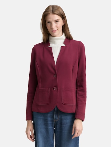 TOM TAILOR Blazer in Rot: Vorderseite