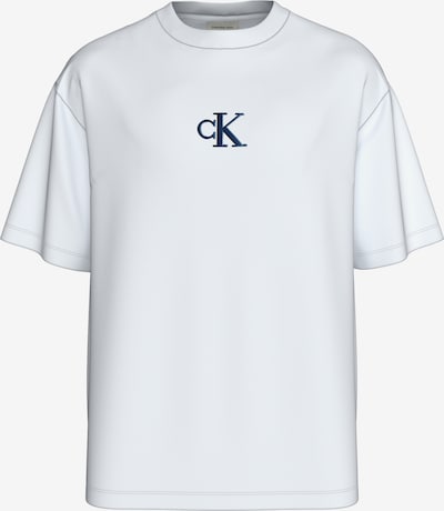 XS dydžio Marškinėliai iš Calvin Klein Jeans, spalva – tamsiai mėlyna jūros spalva / balta, Prekių apžvalga
