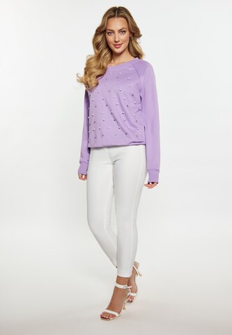 faina Sweatshirt i lila