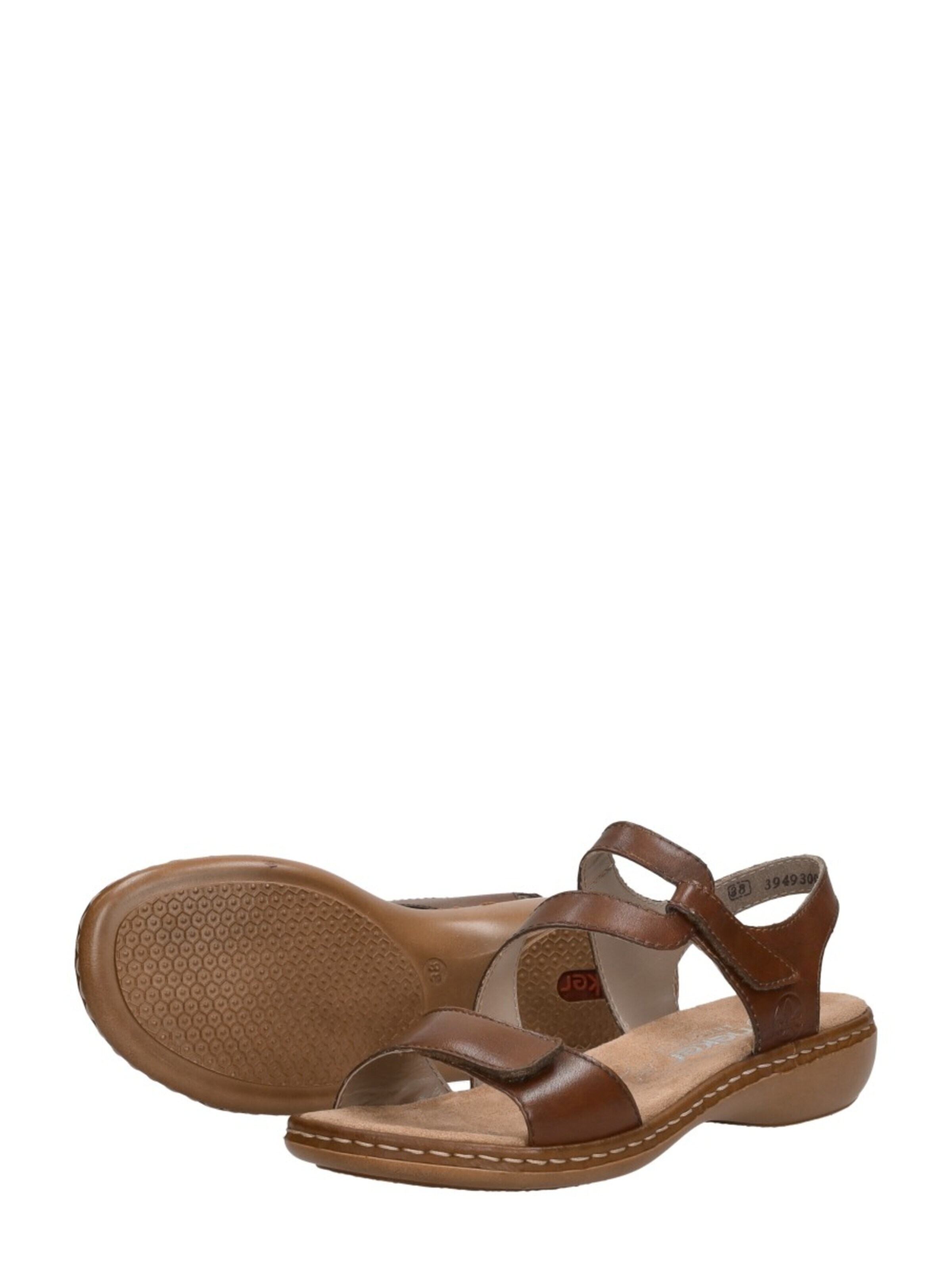 Sandales 'Dames sandalen' Rieker en marron