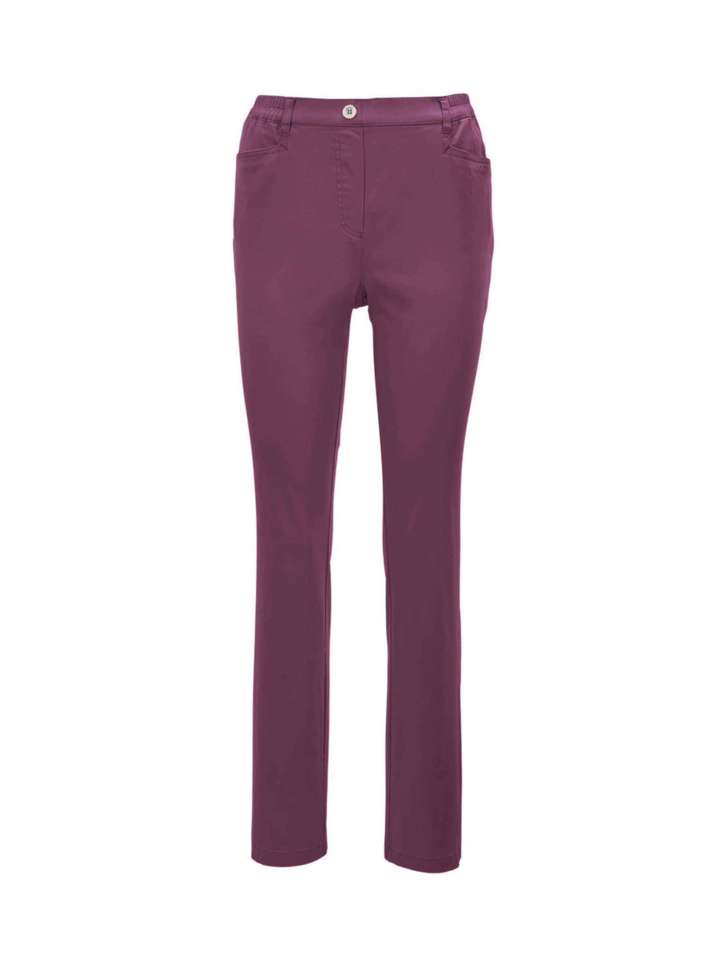 Goldner Regular Broek in Lila: voorkant