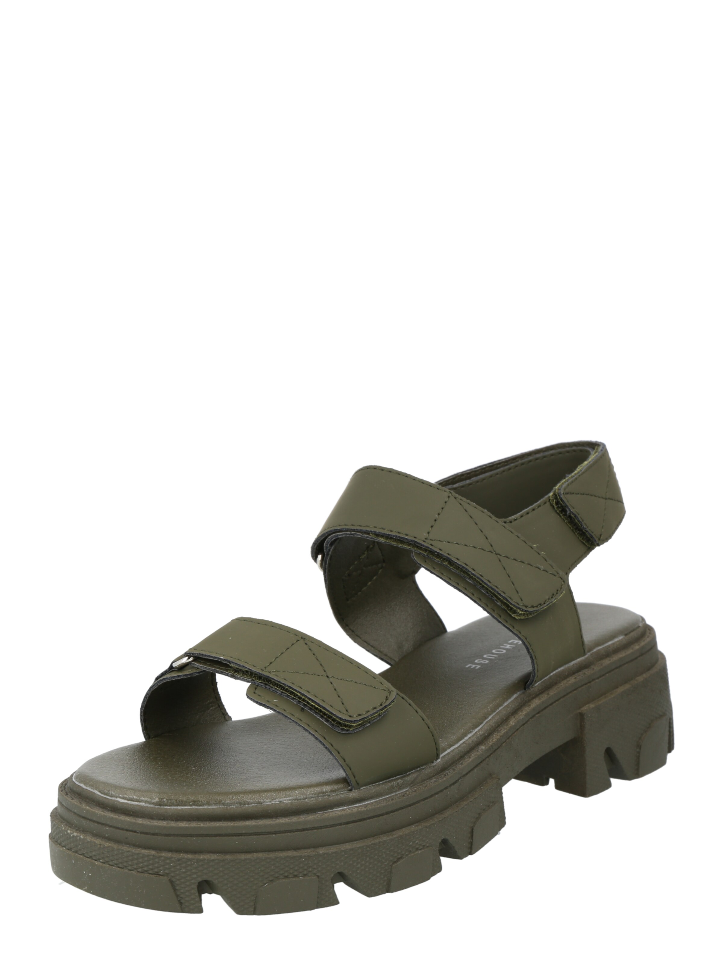 Warehouse Sandále - Zelená: predná strana