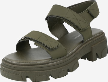 Warehouse Sandals in Green: front