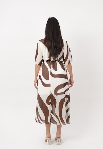Robe d’été Elara en marron