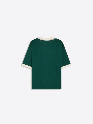 T-Shirt Bershka en vert