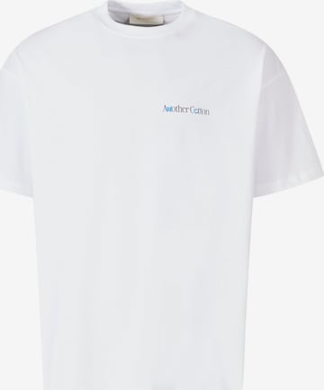 Another Cotton Lab Paita 'It Will Be Alright' värissä valkoinen: etupuoli