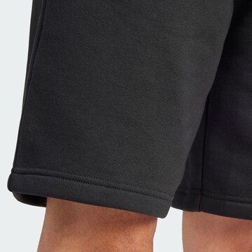 ADIDAS ORIGINALS Regular Pants 'Trefoil Essentials' in Black