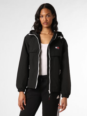 Tommy Jeans Between-Season Jacket 'Chicago' in Black: front