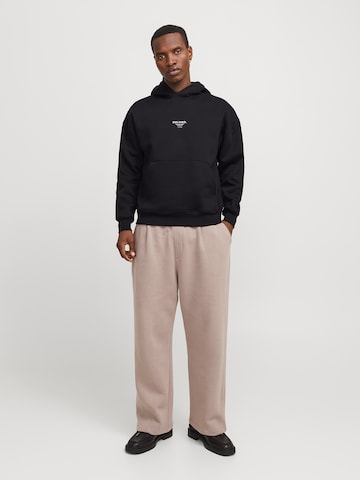 JACK & JONES Sweatshirt 'JJEURBAN EDGE STUDIO' in Black