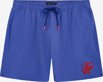 Tommy Hilfiger Underwear Uimashortsit 'Ithaca' värissä sininen: etupuoli