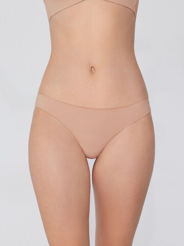 Tezenis Thong in Beige: front