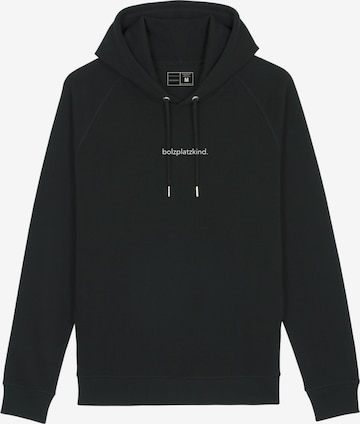 Bolzplatzkind Sweatshirt in Black: front