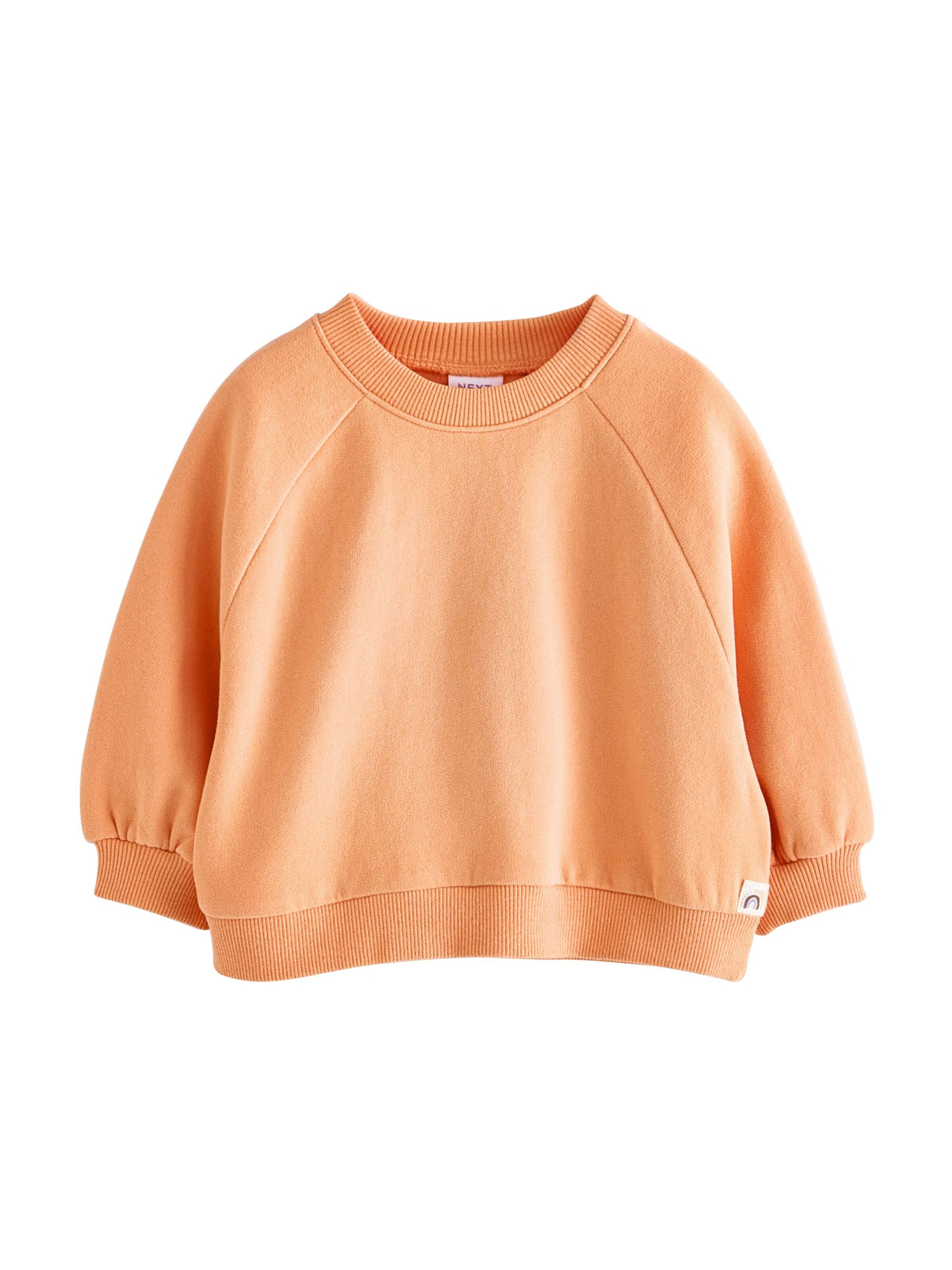 Next Свитшот в Оранжевый: спереди