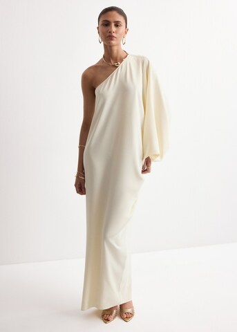 MANGO Dress 'Caterina-a' in Beige: front