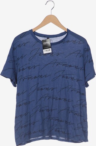 Armani Jeans T-Shirt XXL in Blau: predná strana