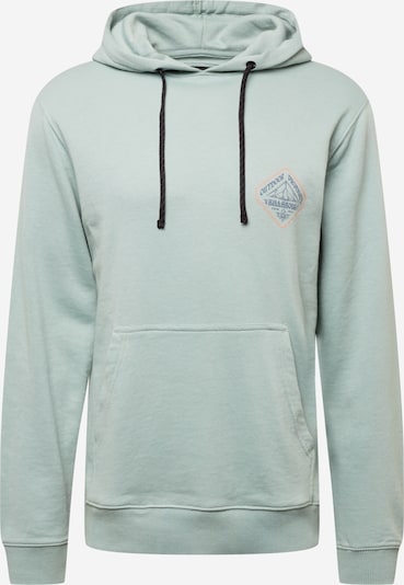BILLABONG Sportsweatshirt in opal / taubenblau / orange, Produktansicht