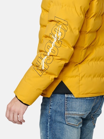 KOROSHI Zimná bunda - Žltá