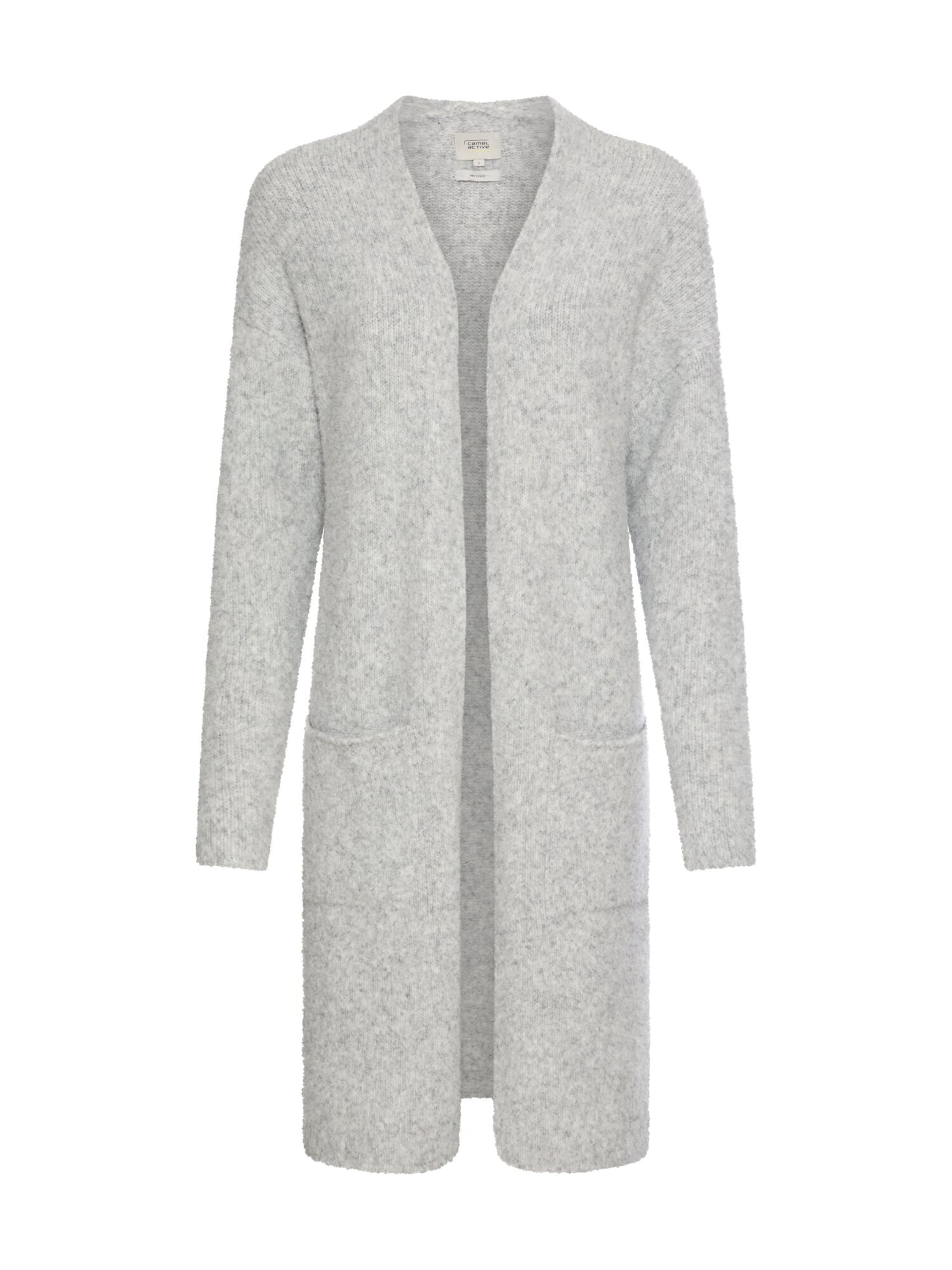 CAMEL ACTIVE Strickjacke in Grau: Vorderseite