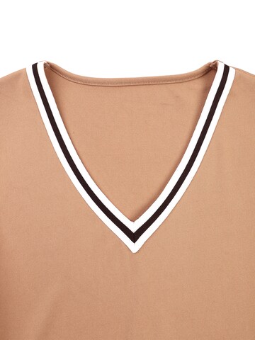 LapaPlus Etuikleid in Beige