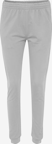 Hummel - Tapered Pantalón deportivo en gris: frente