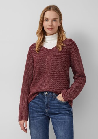s.Oliver Sweater in Red: front