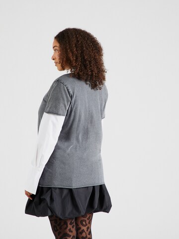 ONLY Carmakoma Shirt 'CARMIKO' in Grey