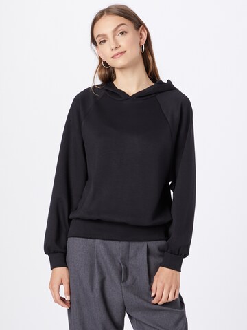 b.young Sweatshirt 'PUSTI' in Zwart: voorkant