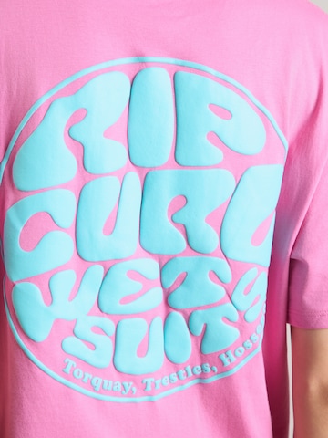 RIP CURL - Camiseta 'ICONS OF SURF' en rosa