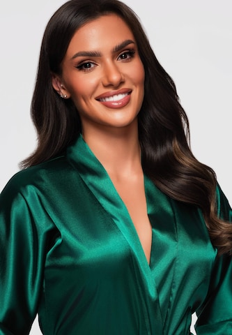 Ombre Dressing gown in Green