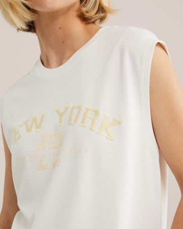 WE Fashion Топ в бежово