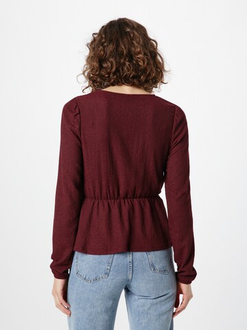 PIECES Shirt 'NALICIA' in Rot