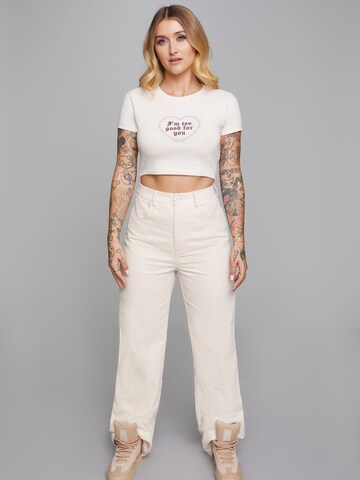 ABOUT YOU x Sharlota Shirt 'Caja' in White