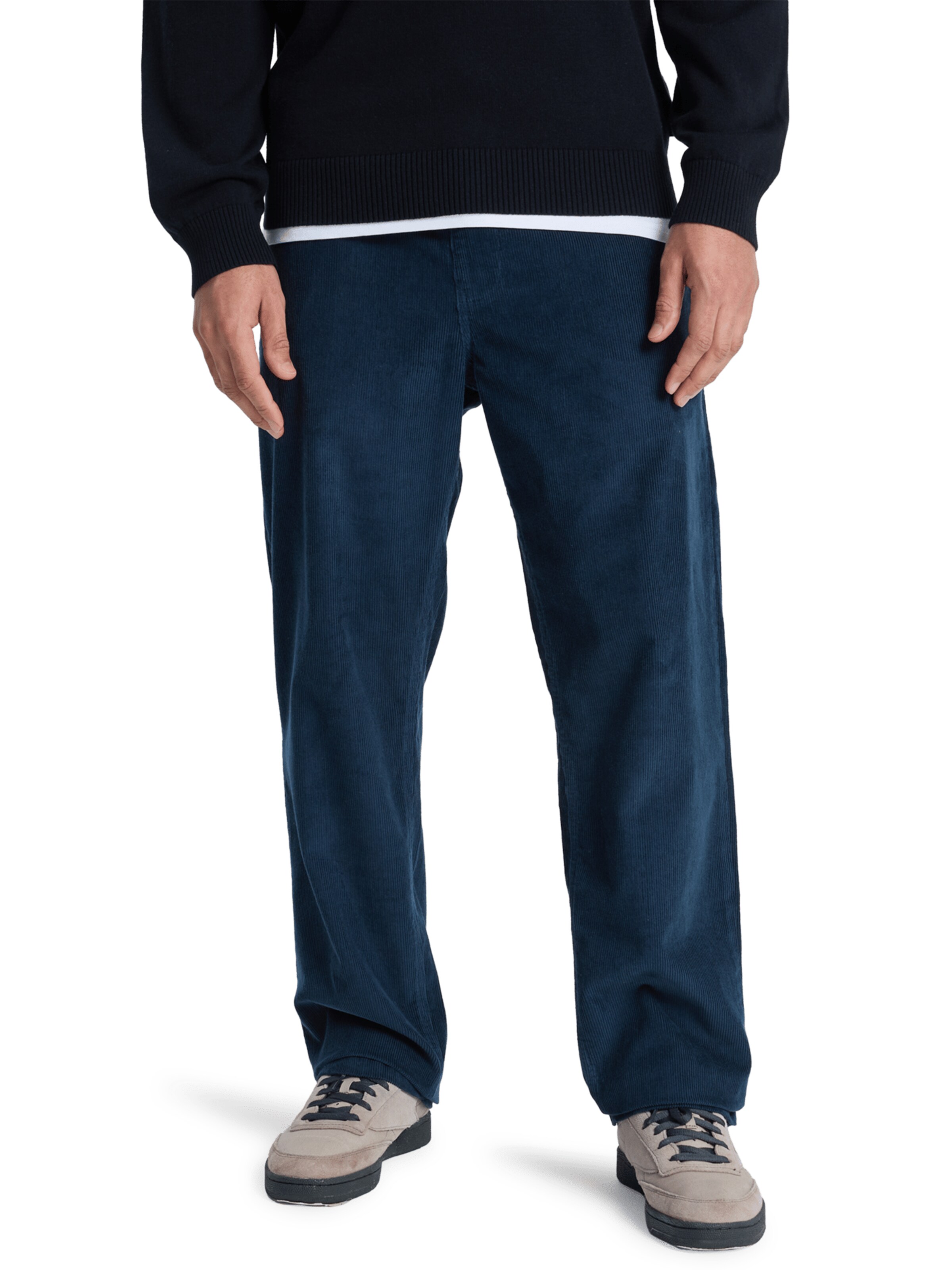 QUIKSILVER Workout Pants 'Taxer' in Blue: front
