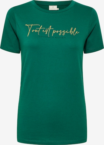 Kaffe - Camisa 'Gabbi' em verde: frente