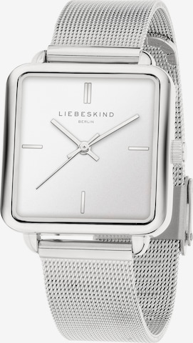 Montre à affichage analogique Liebeskind Berlin en argent : devant