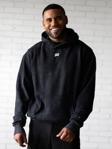 Pull-over 'Essential Oversized Hoodie' Fortex Fitness en gris