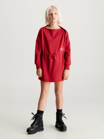 Calvin Klein Jeans Jurk in Rood