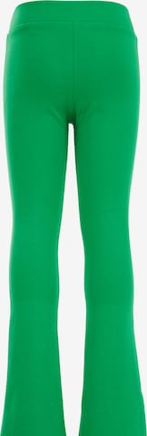 WE Fashion Flared Παντελόνι σε πράσινο