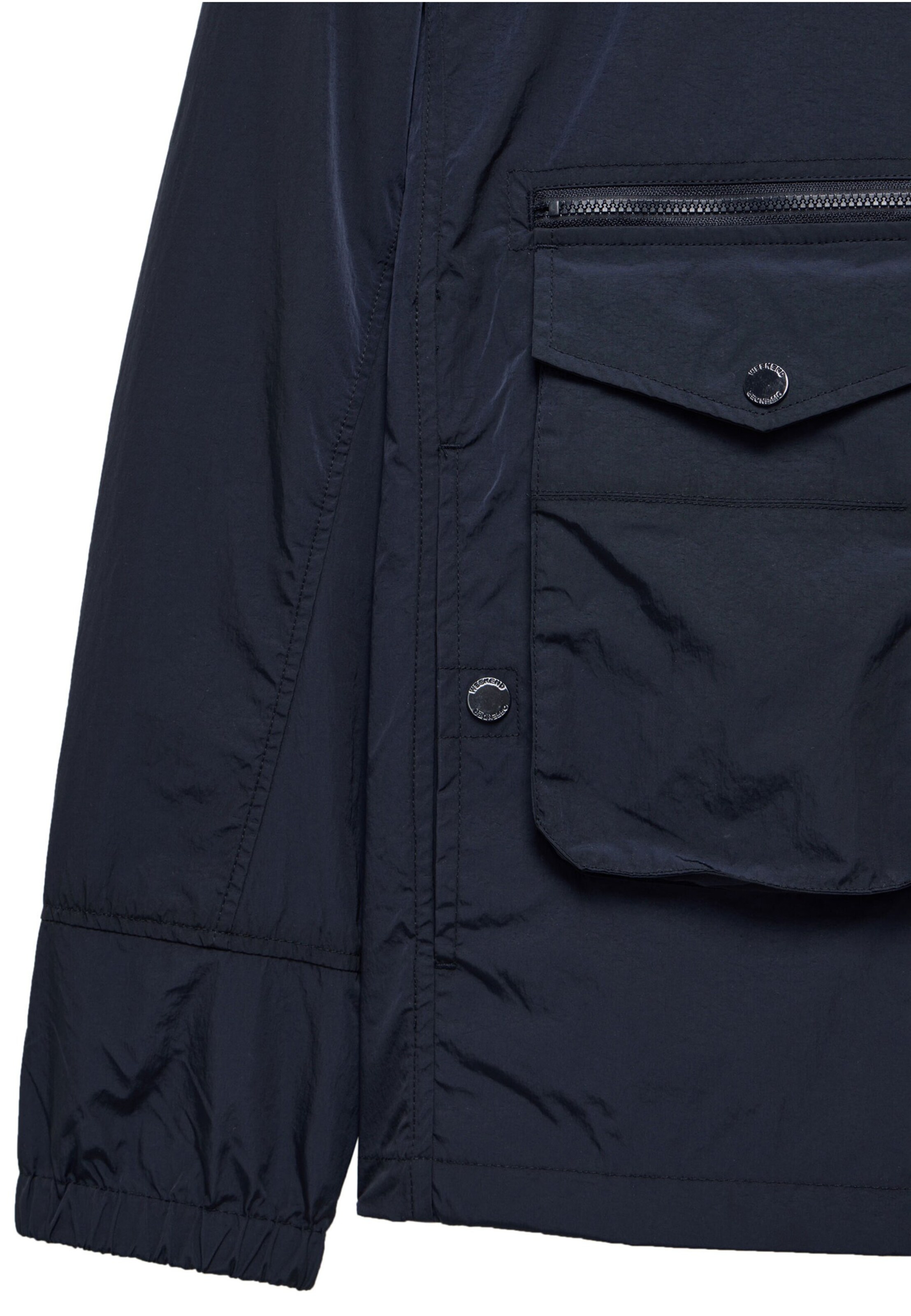 Veste mi-saison 'Vinnie Pocket' Weekend Offender en bleu