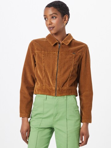 Superdry Between-Season Jacket in Brown: front