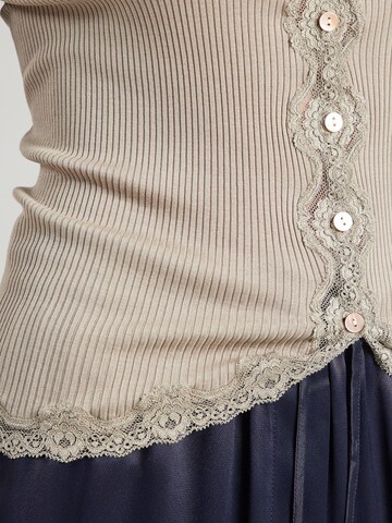 rosemunde - Cárdigan 'Babette' en marrón