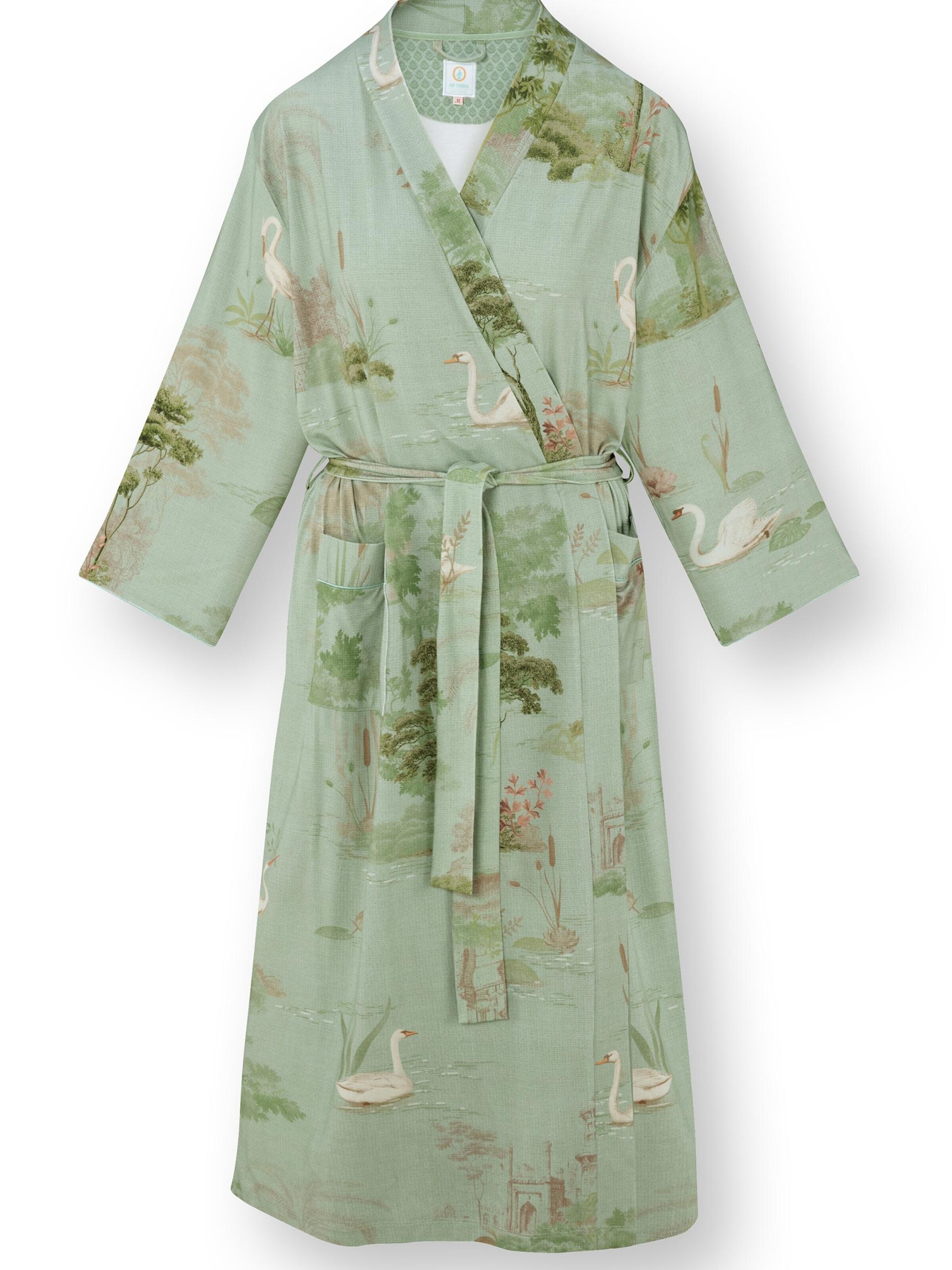 PIP STUDIO Kimono in Green: front