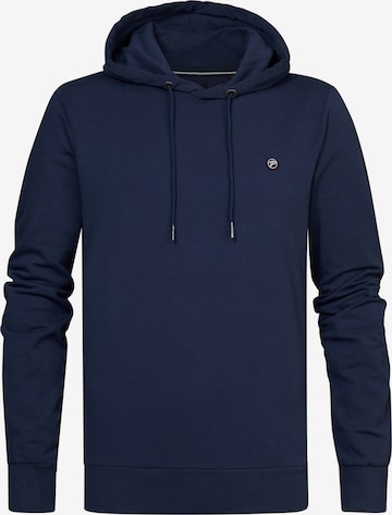 Petrol Industries Sweatshirt in Blue: front